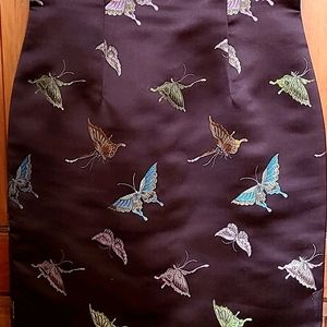 Mario Balthazar Satin Butterfly Dress